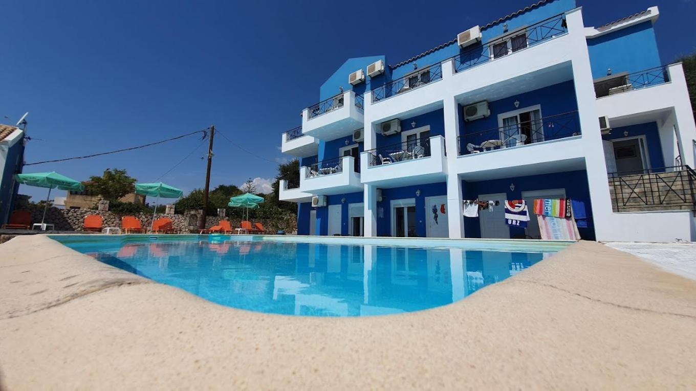 Casa De Blue Apartment Lourdata  Exterior foto
